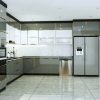 Tủ bếp inox cánh Acrylic